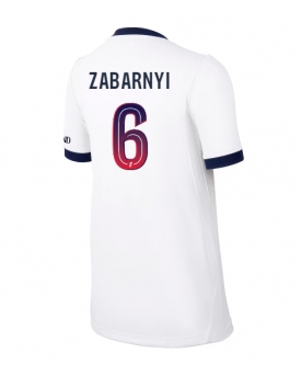 Paris Saint-Germain Ilya Zabarnyi #6 Maglia Gara Trasferta Repliche 2026-27 Donna Maniche Corte Paris Saint-Germain Ilya Zabarnyi #6 Maglia Gara Trasferta Repliche 2026-27 Donna Maniche Corte